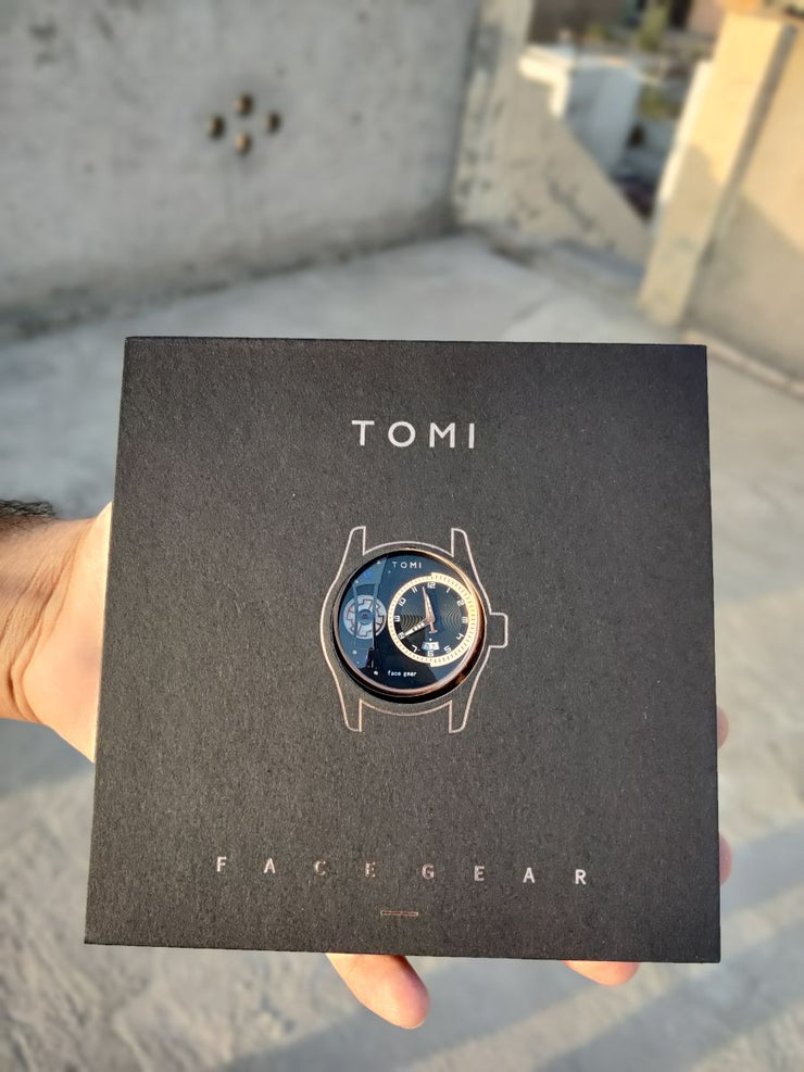 TOMI T104 FACE-GEAR (CHRONOGRAPH) LUXURY WATCH FOR MEN