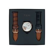 TOMI T105 FACE-GEAR (CHRONOGRAPH) LUXURY WATCH FOR MEN